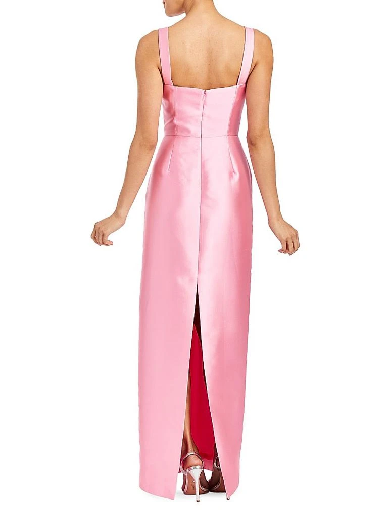 Mestiza New York Eve Convertible-Cape Column Gown 7