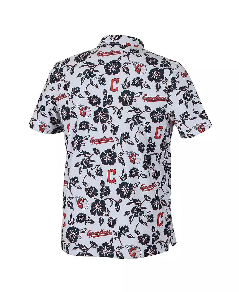 Reyn Spooner Men's White Cleveland Guardians Pua Performance Polo Shirt