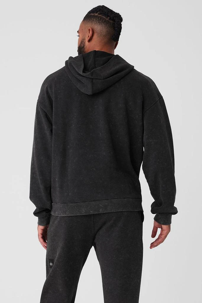 Alo Chill Vintage Wash Hoodie - Black Wash 2