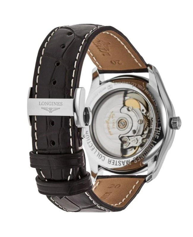 Longines Longines Master Collection Silver Dial Leather Strap Men's Watch L2.755.4.78.3 4