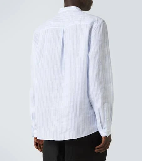 Brunello Cucinelli Striped linen shirt 4