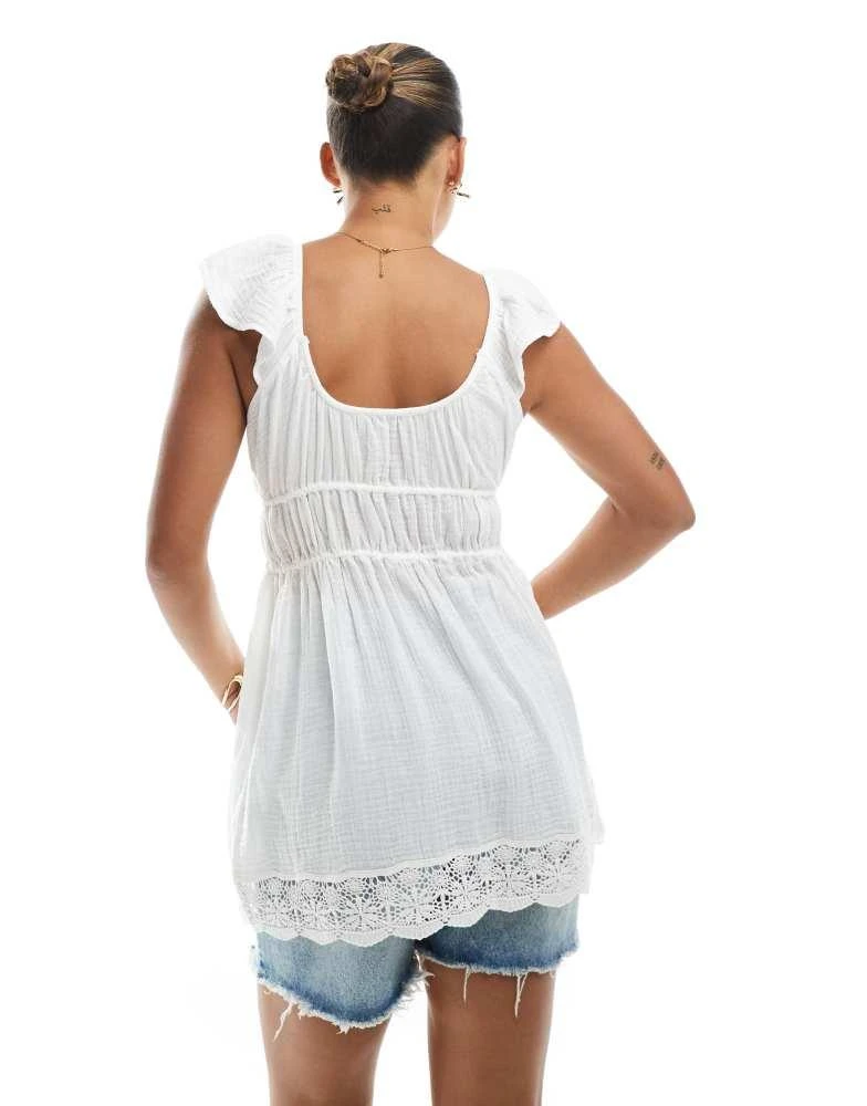 green emerald velvet dress Women Spaghetti Strap Tie Shoulder Floral Maxi Dress Y2k Lace Trim V Neck  Sleeveless Backless Ruffle Long Dress Summer Boho Tiered Flowy Sundress  Blue at Amazon Women's Clothing store