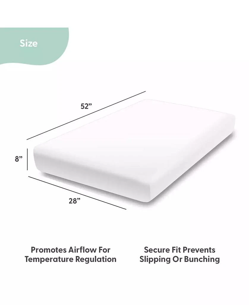 The Peanutshell Celestial Multi 4-Pack Fitted Crib Sheets 2