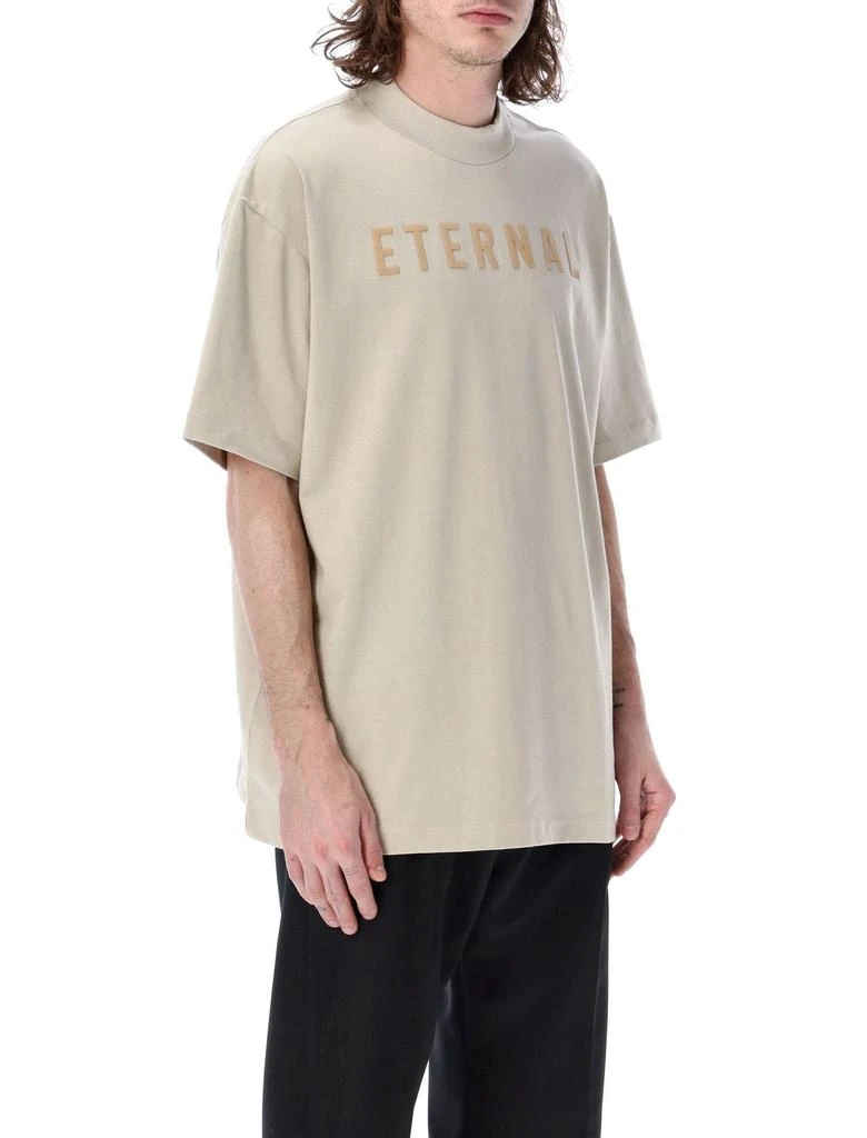 Fear of God Fear Of God Eternal Logo Flocked Crewneck T-Shirt 5