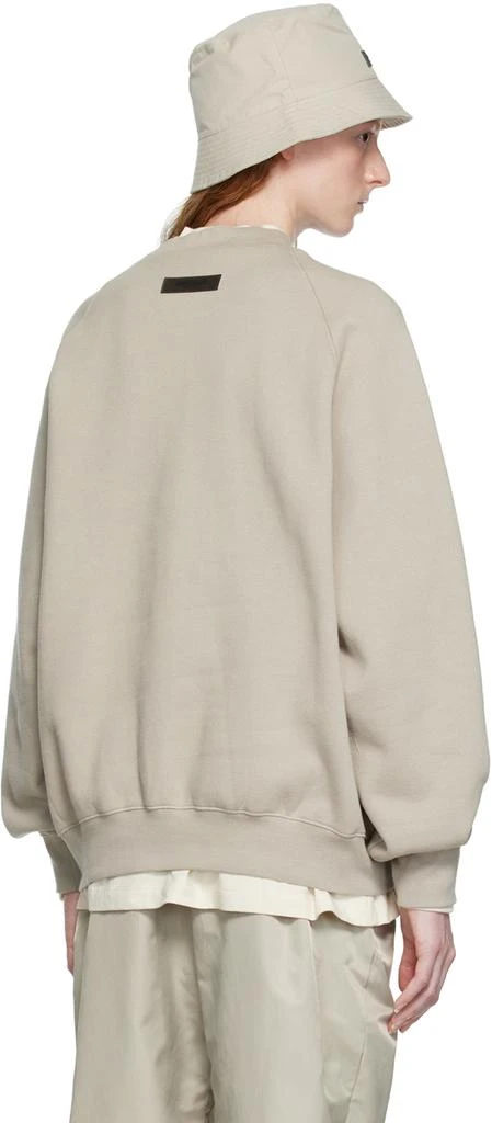 Fear of God ESSENTIALS Gray Crewneck Sweatshirt 3