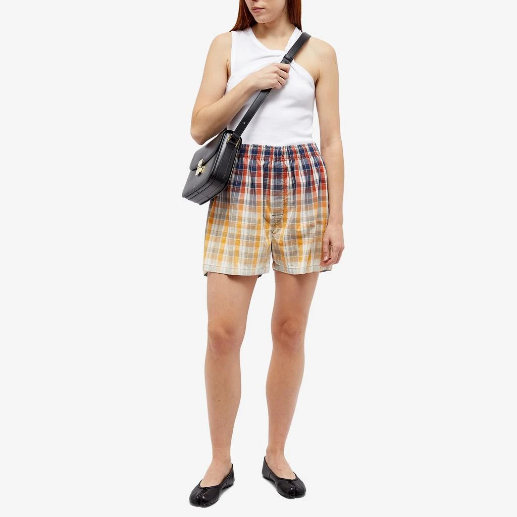 MAISON MARGIELA Maison Margiela Checked Boxer Shorts 4