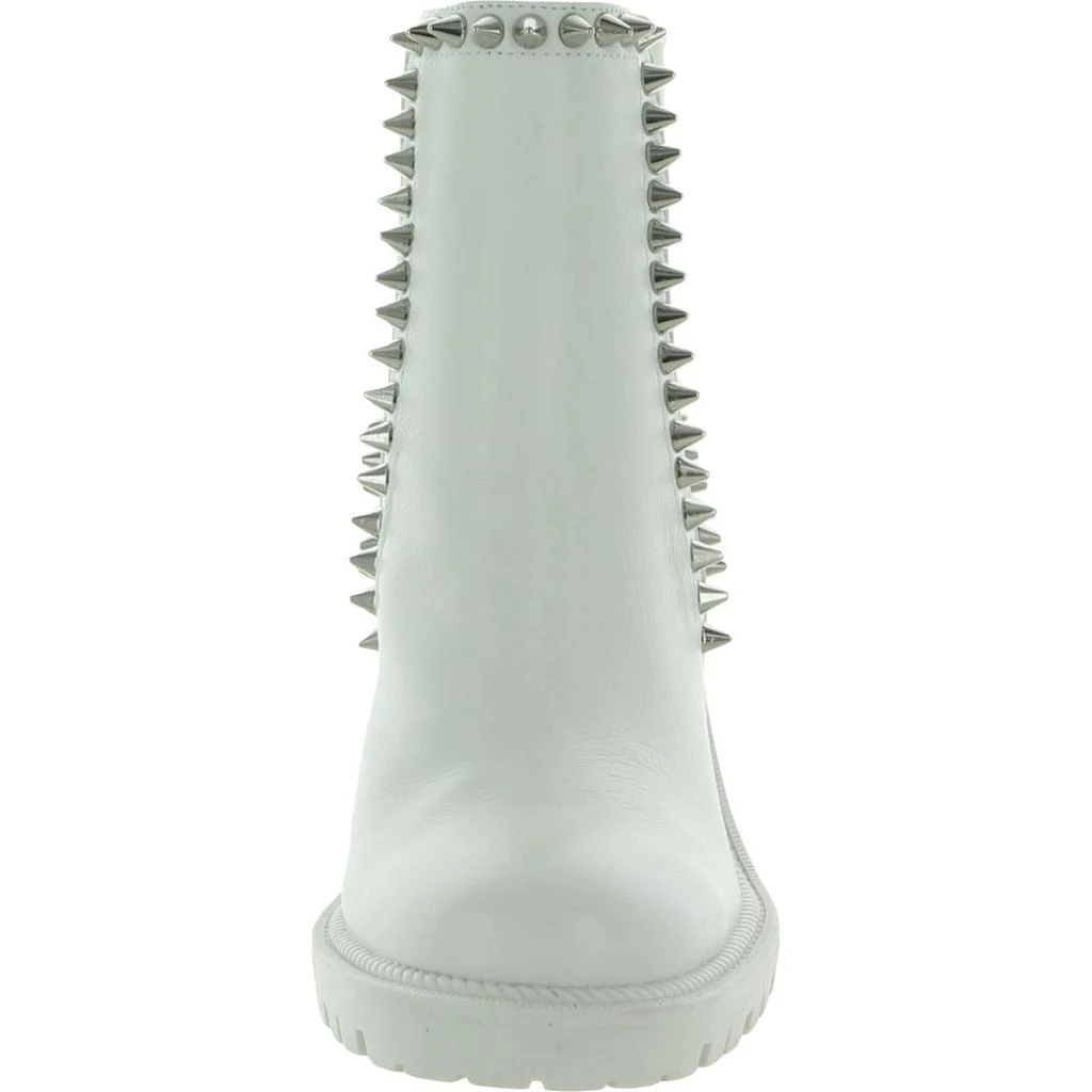Jessica Simpson Demmie Womens Leather Slip On Ankle Boots 2