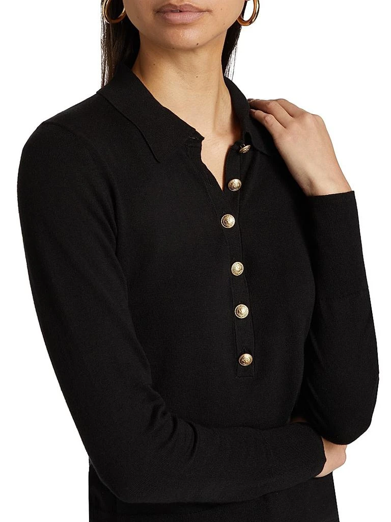 L'Agence Sterling Collared Sweater 6
