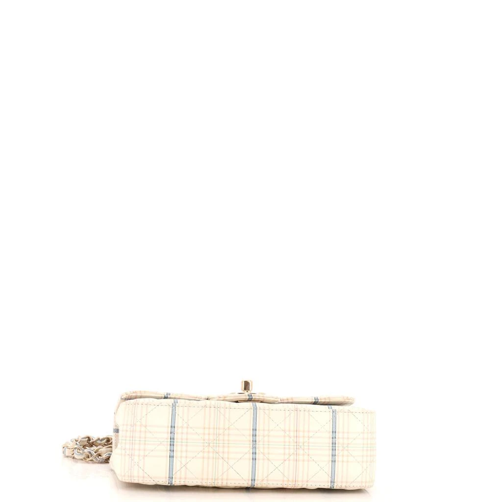 Chanel Classic Single Flap Bag Quilted Printed Calfskin Mini 5