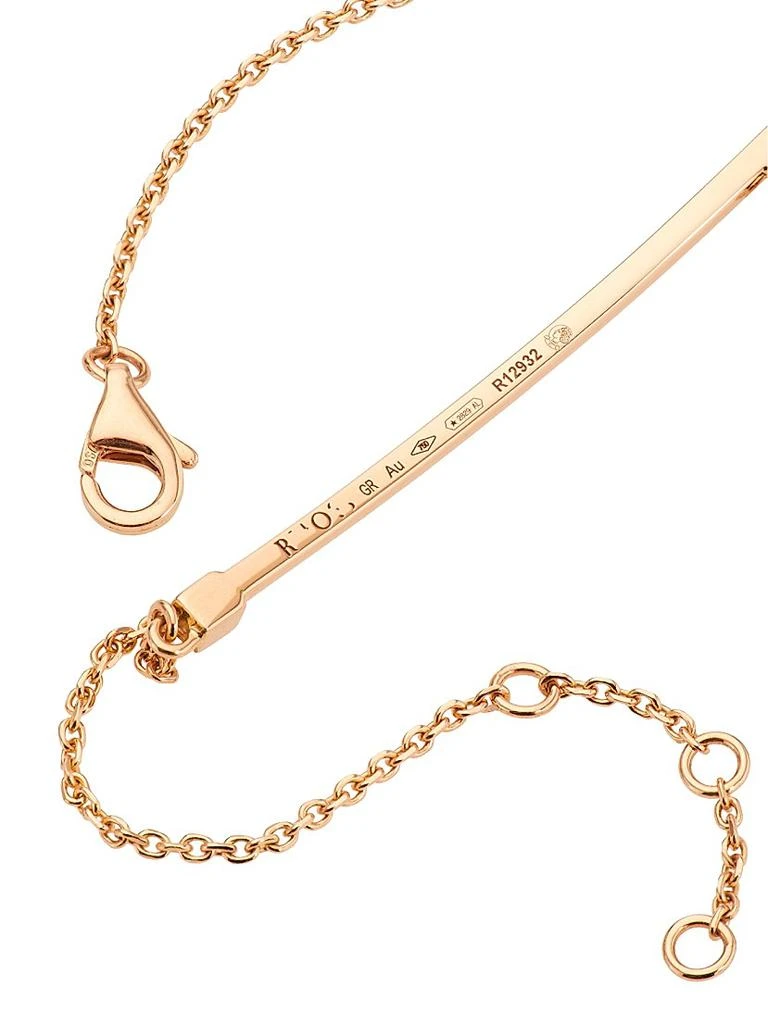 Repossi Serti Sur Vide 18K Rose Gold & Diamond Chain Bracelet 3