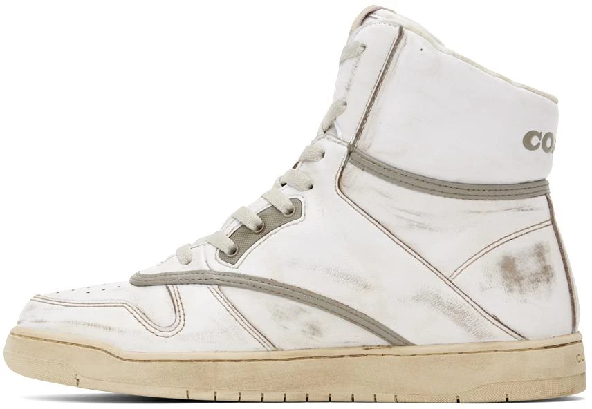 Coach 1941 White Distressed Sneakers 3