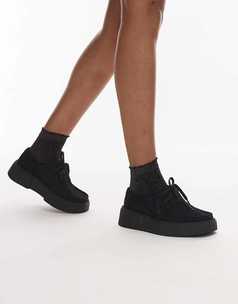 Clarks Suede Platform Creepers Clarks | Shoes | Clarks Suede Platform Creepers | Poshmark main image 3