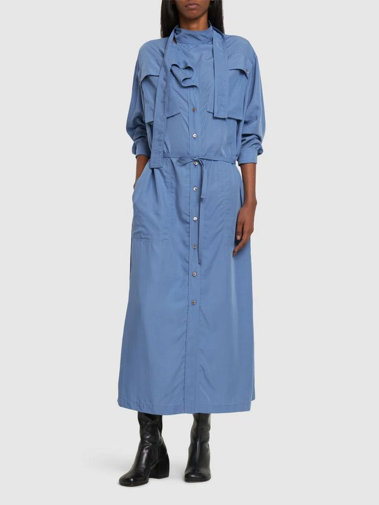 LEMAIRE Two Pocket Midi Shirt Dress 1