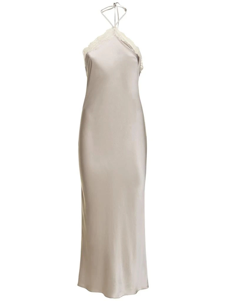 Reformation Aara Silk Long Dress - Dresses & Skirts - BeyondStyle