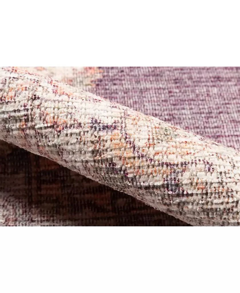 Momeni Helena HEL-5 Plum 2'6" x 10' Runner Rug 4