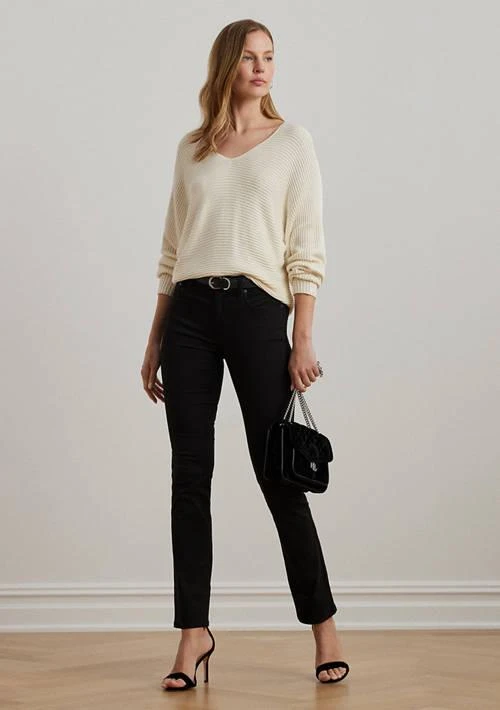 Ralph Lauren Ralph Lauren Rib Knit Dolman Sleeve Sweater 4