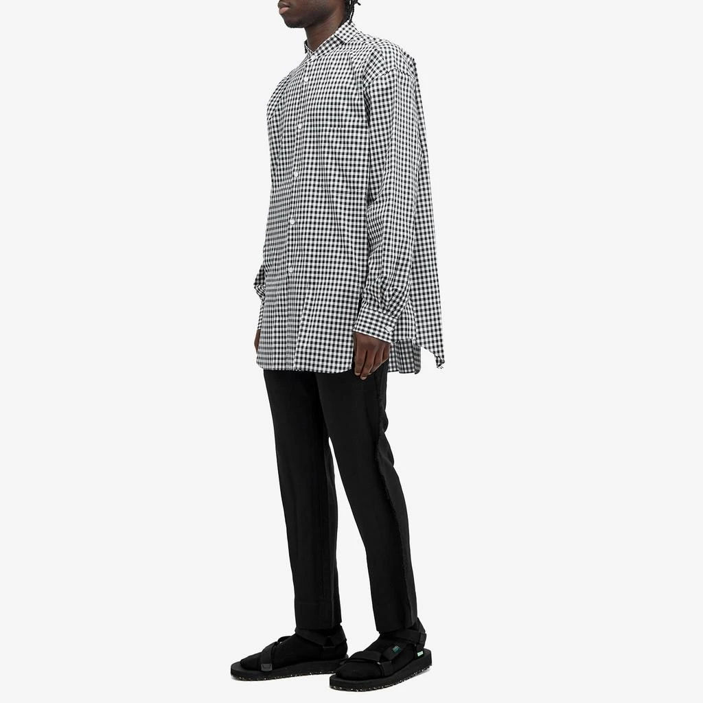 Comme des Garcons Comme des Garçons Black Gingham Check Shirt 4
