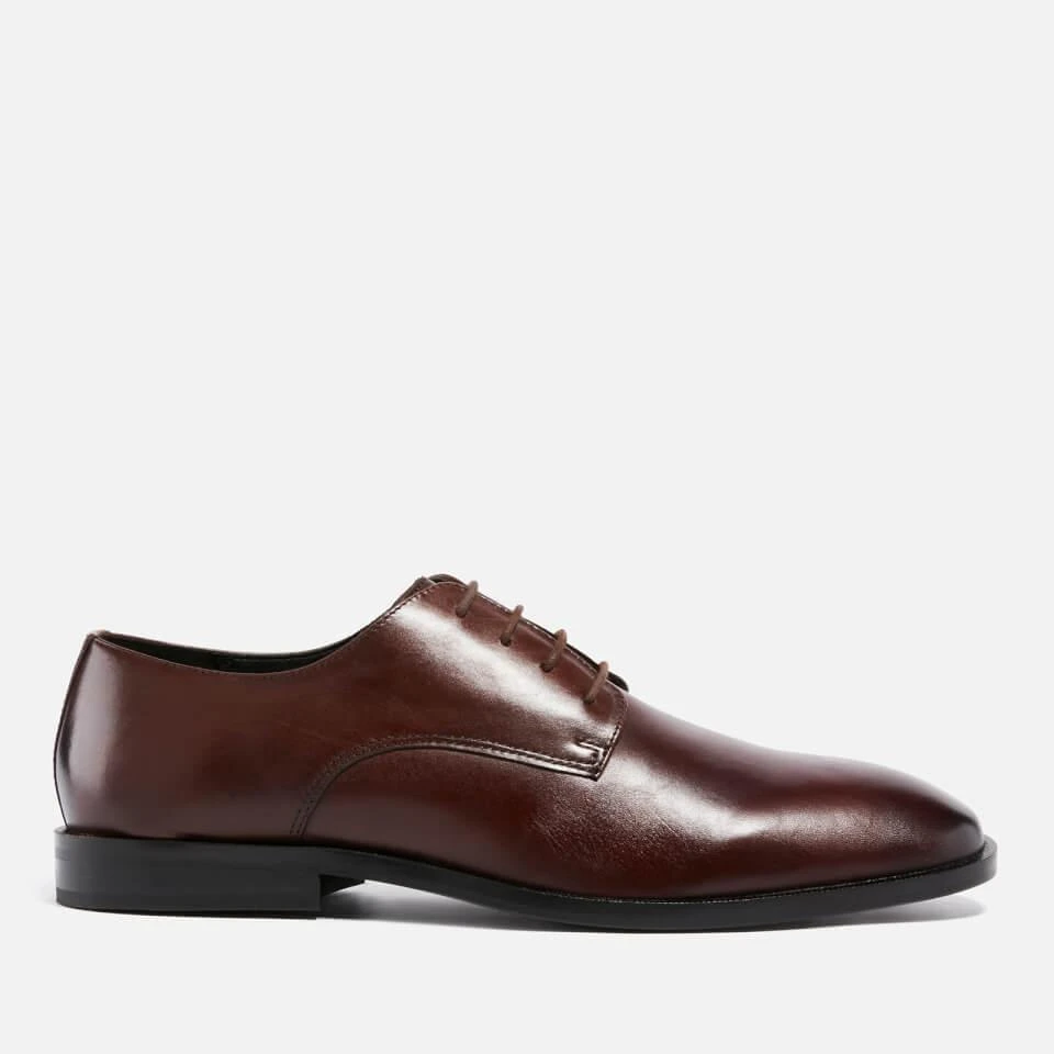 Walk London WALK LONDON MEN'S ALEX DERBY LEATHER SHOES 1