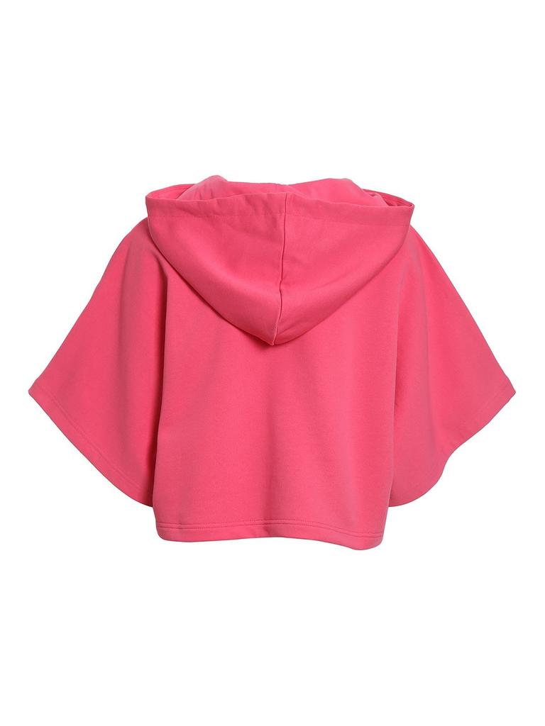 Chiara Ferragni Chiara Ferragni Short-Sleeved Drawstring Hoodie