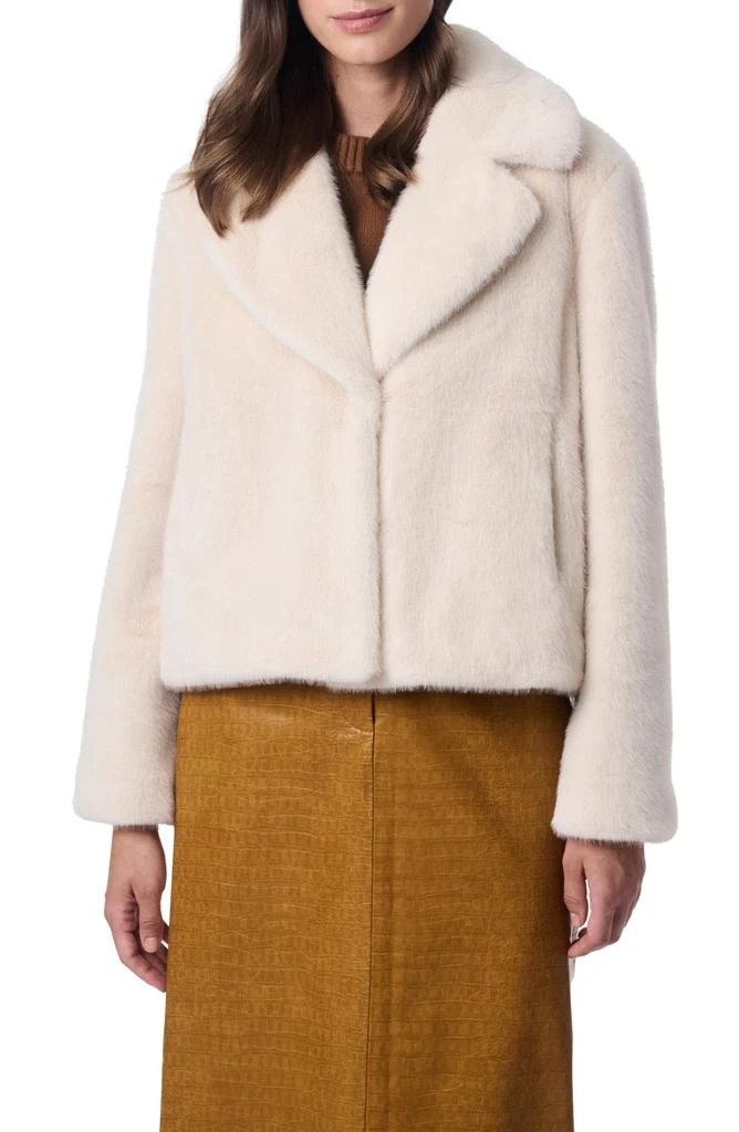Bernardo Short Faux Fur Coat 1