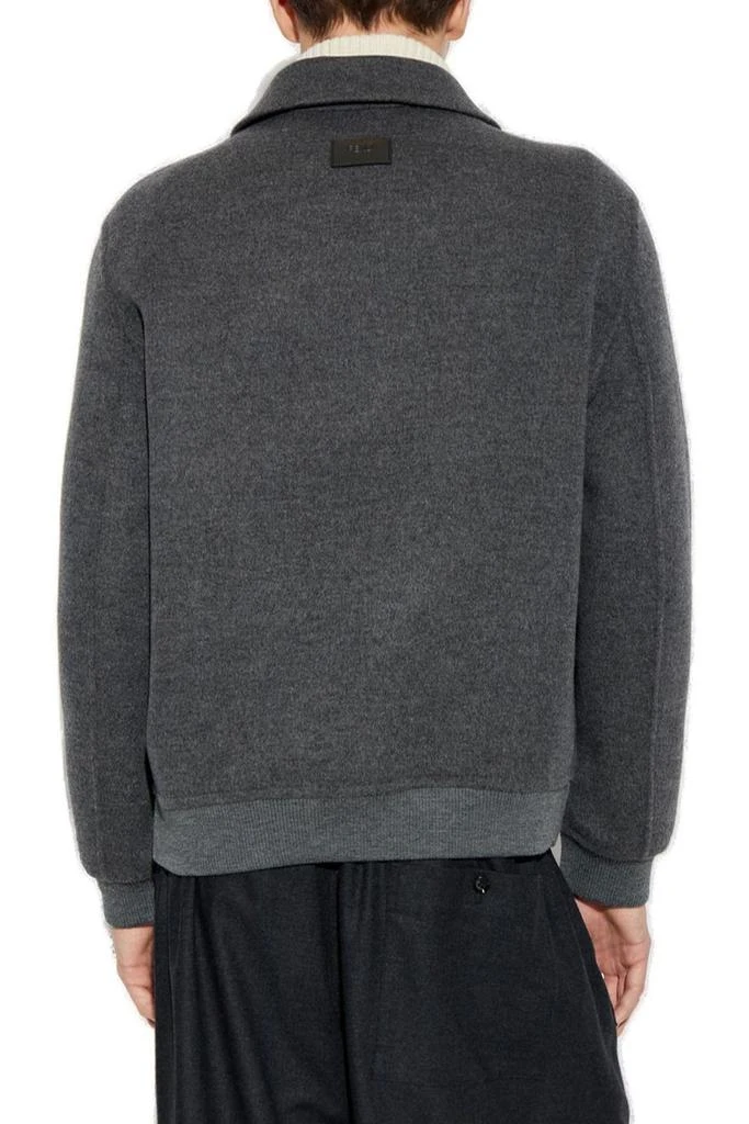 Fendi Fendi FF Detailed Single Breasted Jacket 3