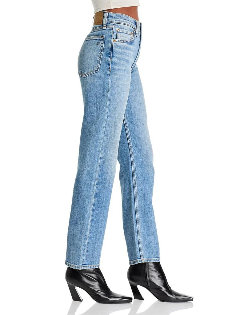 Rag & Bone Harlow Mid Rise Ankle Jeans in Orian 4