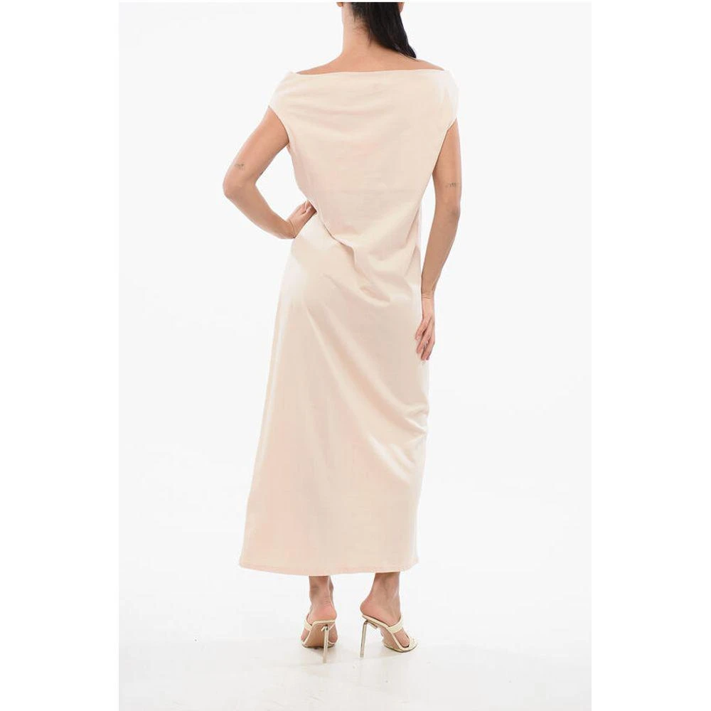 Loulou Studio Loulou Studio Boat Neckline Lightweight Cotton MARTIAL Dress 2