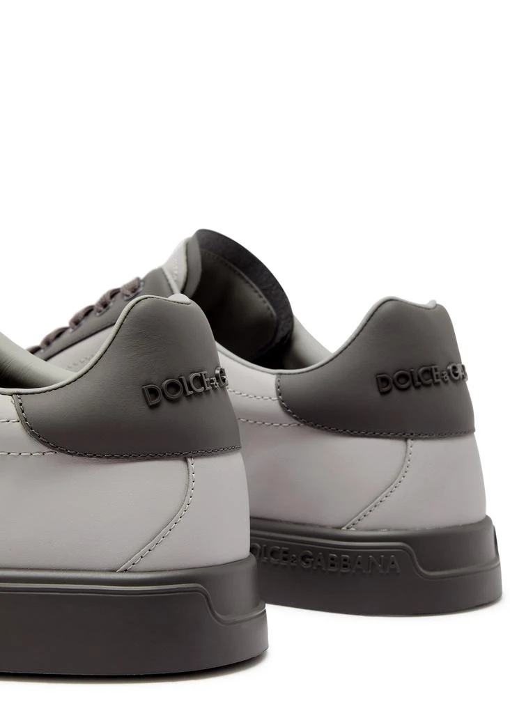 Dolce
Gabbana Portofino panelled leather sneakers 4