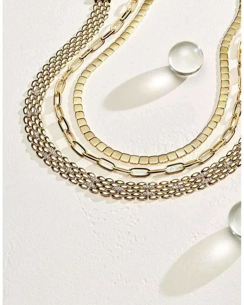 Alberto Amati 14K Yellow Gold Oval Link Chain Necklace, 18" - Exclusive 4