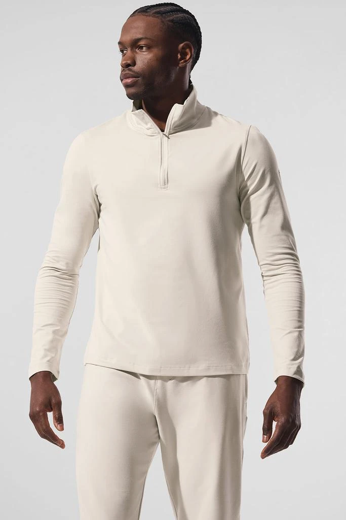 Alo Conquer 1/4 Zip Reform Long Sleeve - Bone 3