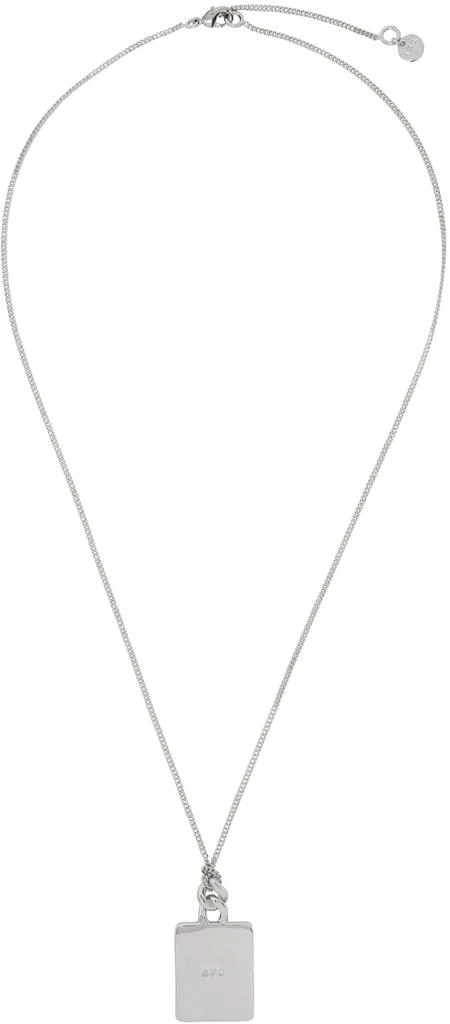 A.P.C. Silver Darwin Necklace 1