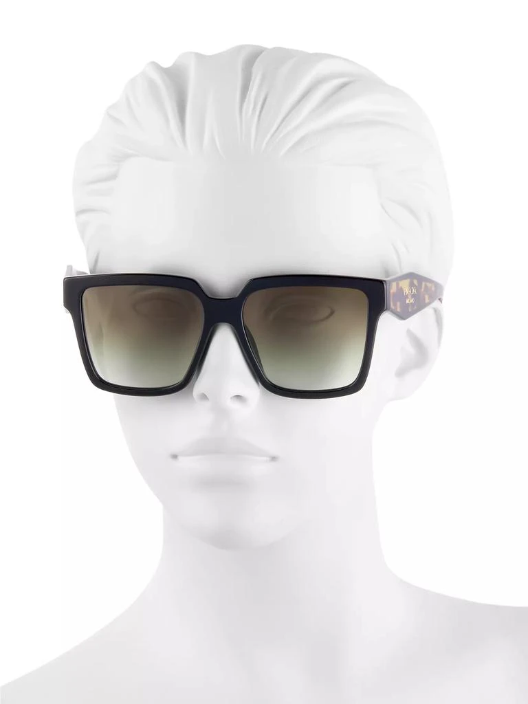 Prada 56MM Square Sunglasses 4