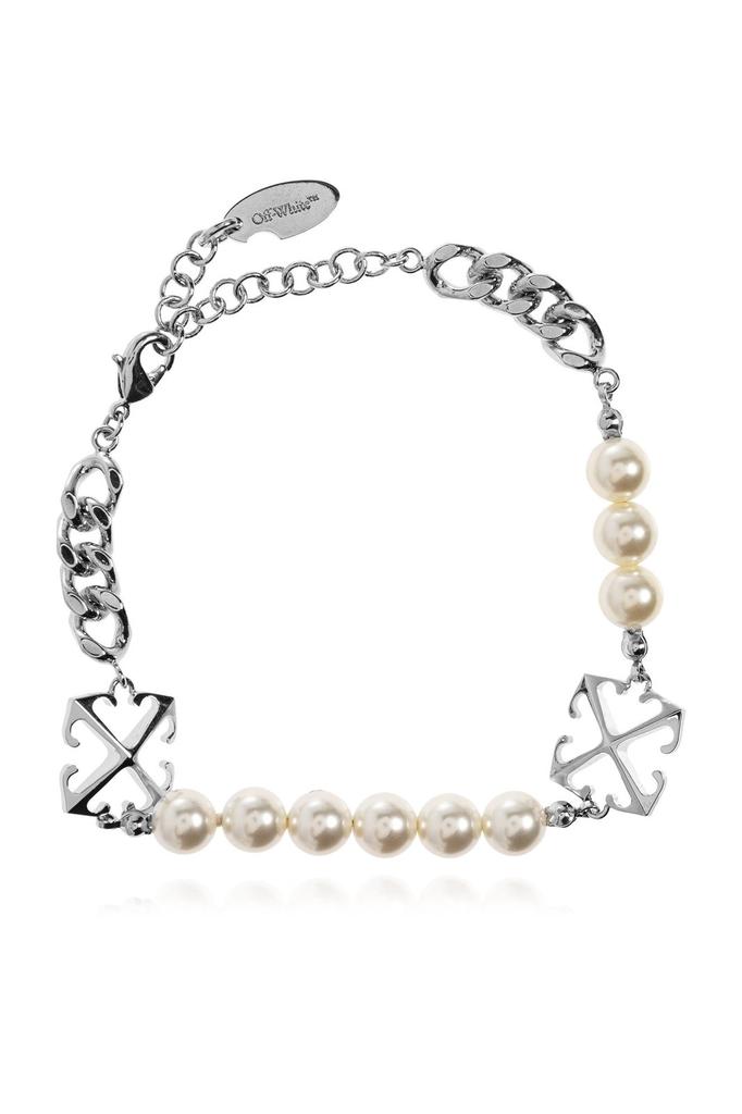 Shop Off-White Arrow Logo Bracelet on Sale at BeyondStyle