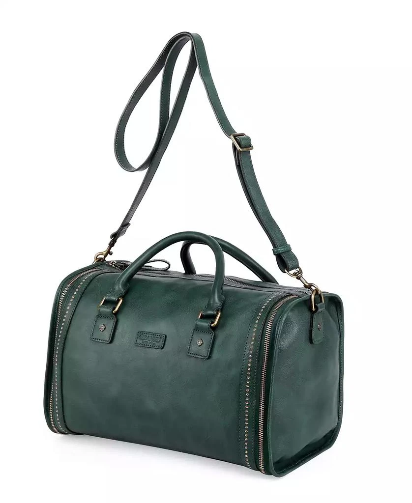 OLD TREND Women's Genuine Leather Cambria Satchel Bag 7