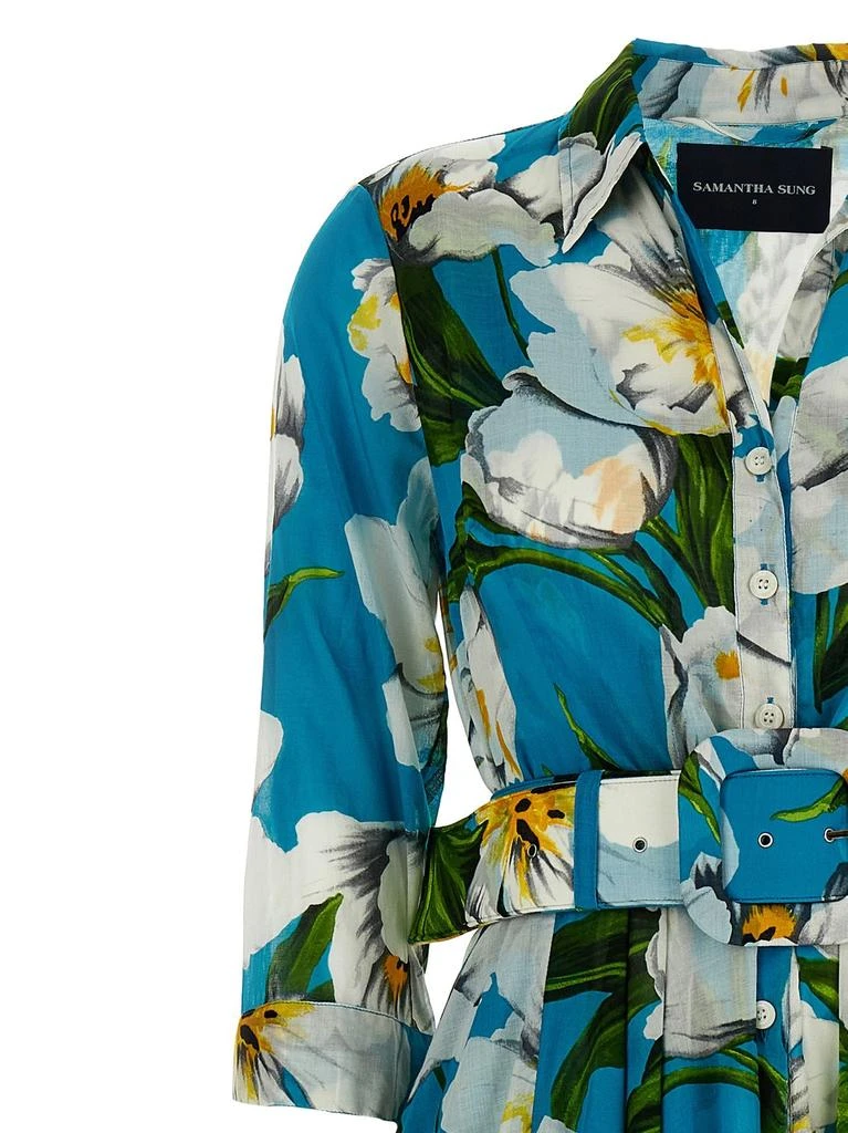 SAMANTHA SUNG Samantha Sung Aster Floral Dress 4