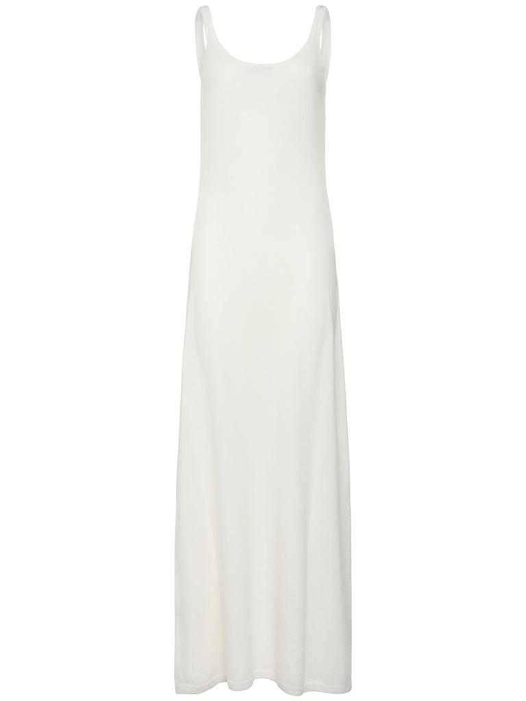 MAX MARA Sandalo Wool & Cashmere Knit Long Dress