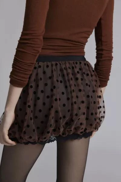 Kimchi Blue Kimchi Blue Emory Polka Dotted Tulle Bubble Micro Skort 4