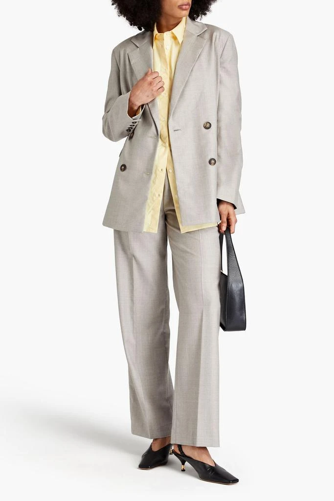 Loulou Studio Donau double-breasted wool-twill blazer 2