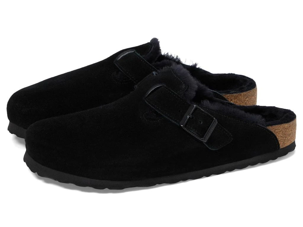 Birkenstock Boston Shearling - Suede (Unisex) 1