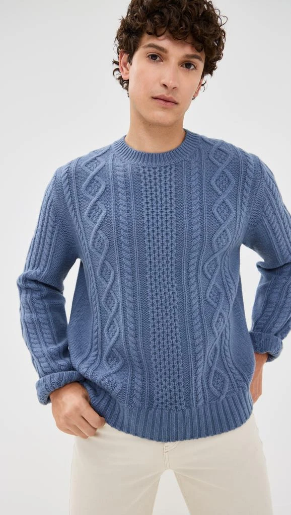 Vince Aran Cable Sweater 1