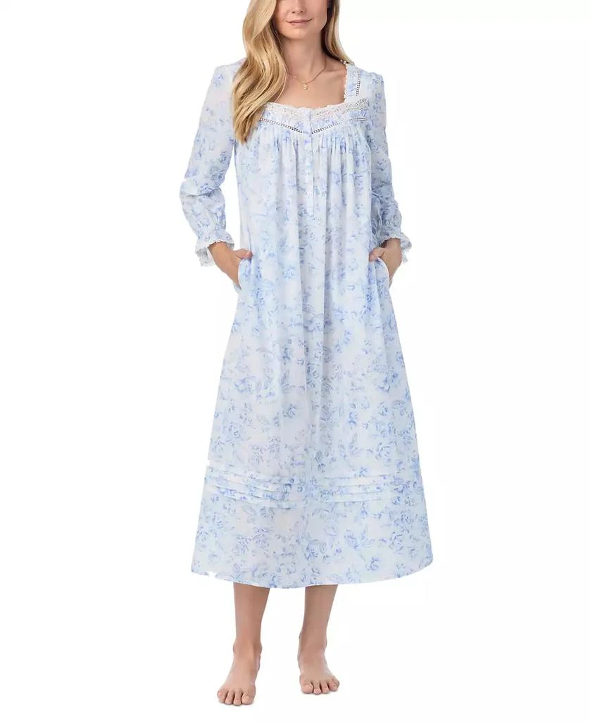 Eileen West Women
s Cotton Floral Ballet Nightgown 1