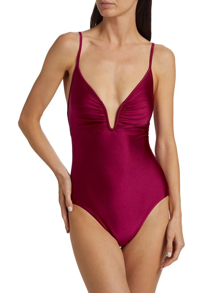 Zimmermann Wylie Plunge Wire One-Piece Swimsuit 3