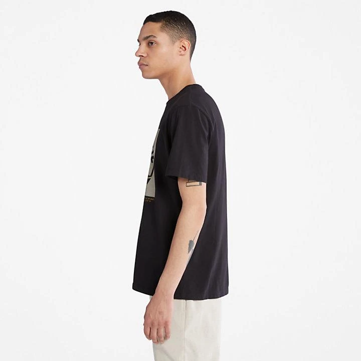 Timberland Dotted Tree-logo T-Shirt for Men in Black 4