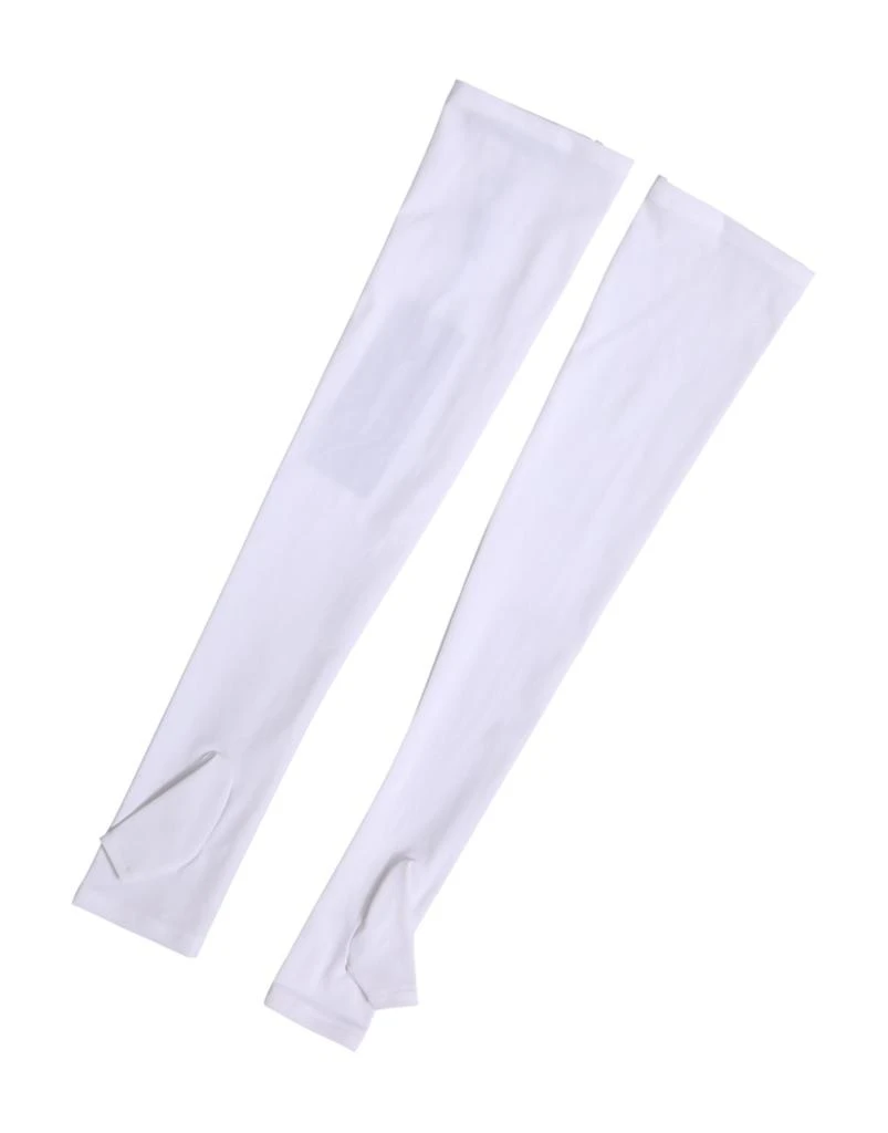 Dolce 
Gabbana Nylon Fingerless Elbow Length Mitten Women
s Gloves (Pre-Owned)