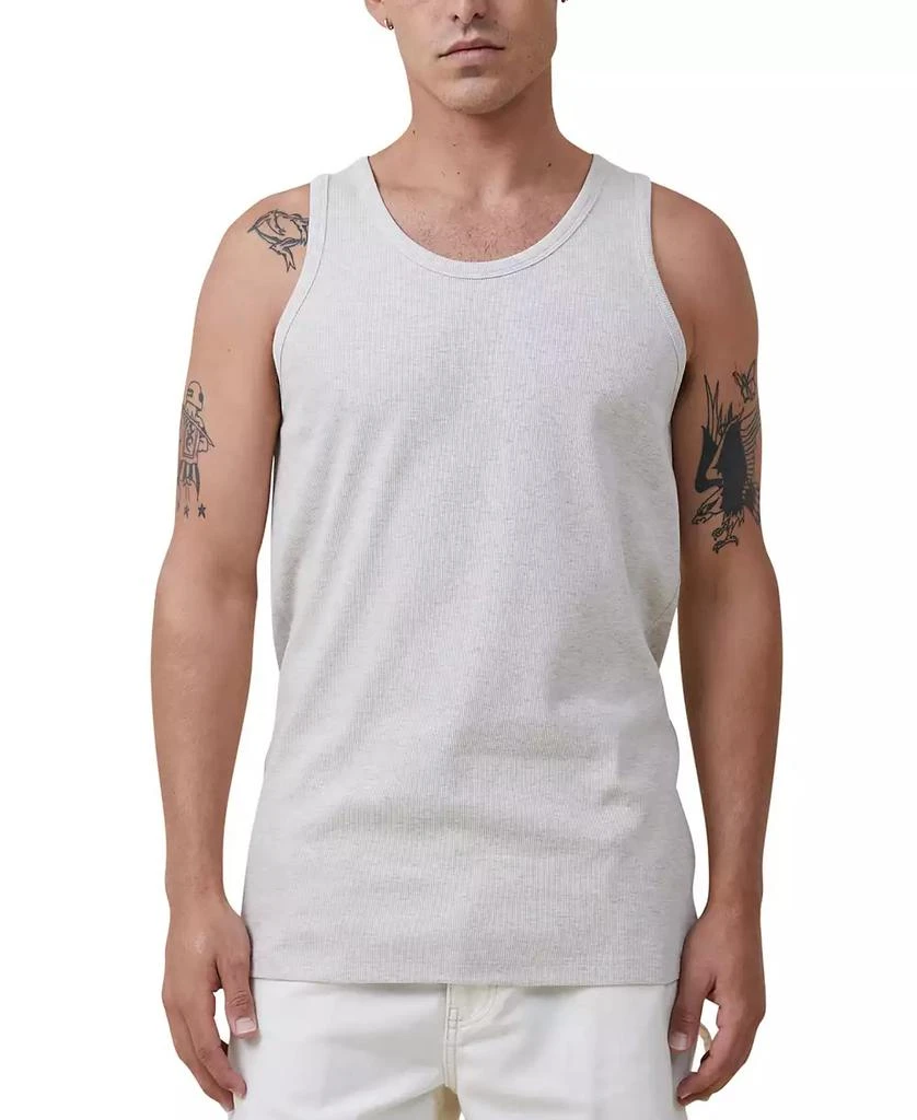 Cotton On Men's Loose Fit Rib Tank Top 1