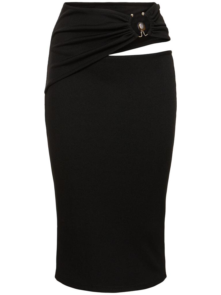 Christopher Esber Orbit Ring Midi Skirt