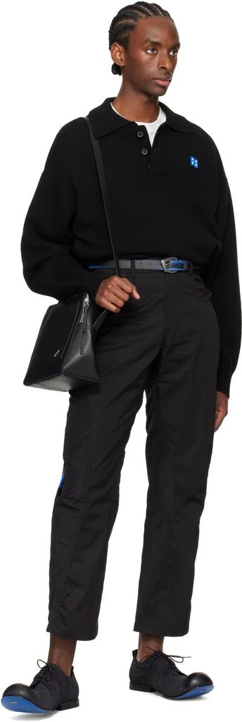 ADER error Black Patent Leather Tote 4
