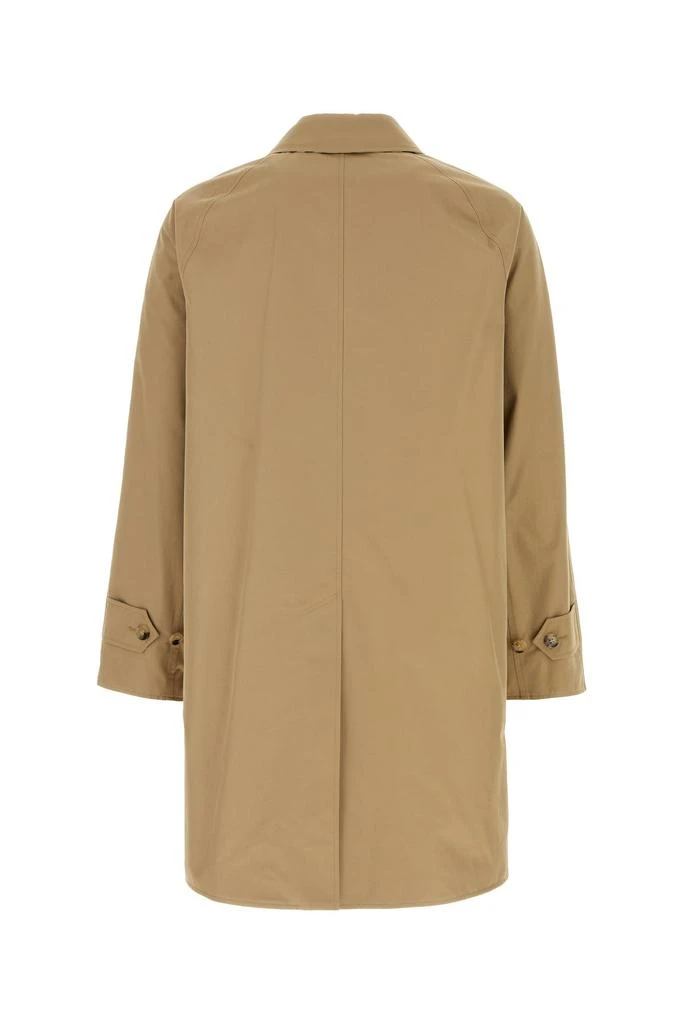 Burberry Beige Cotton reversible trench coat 1