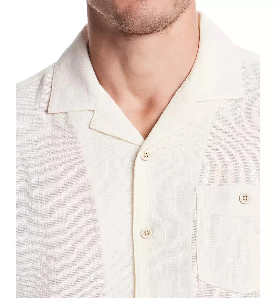 Weatherproof Vintage Men's Airtex Regular-Fit Textured Button-Down Camp Shirt 3