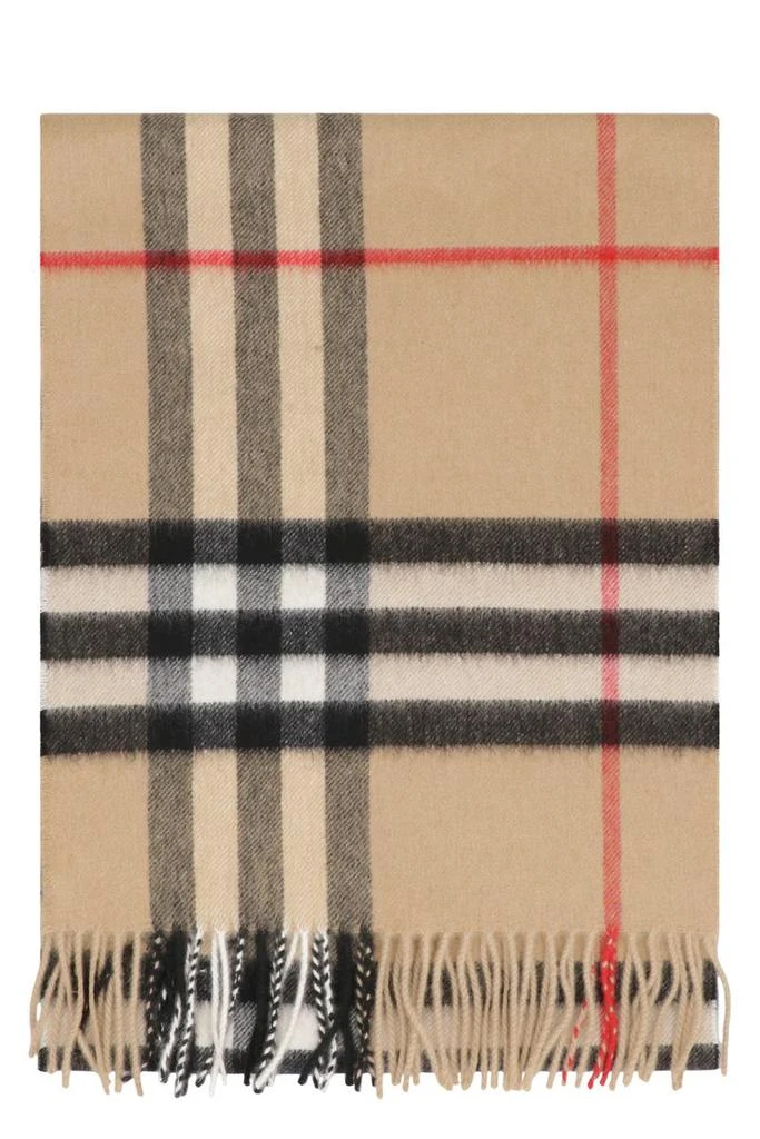 Burberry Burberry Checked Cashmere Scarf 1